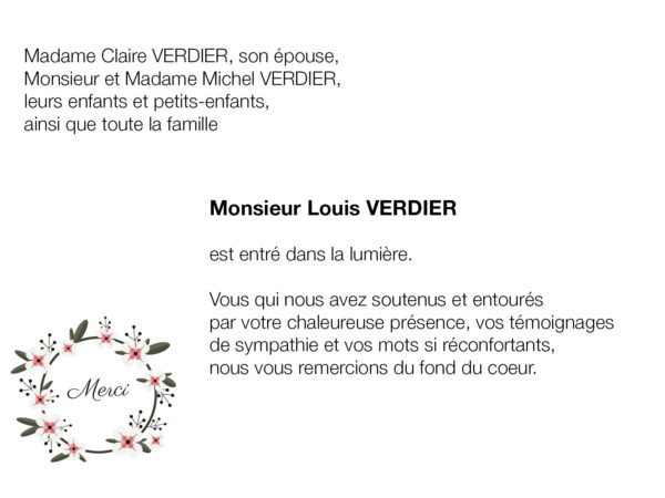 Couronne de fleurs