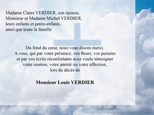 Croix dans le ciel
