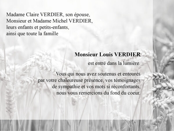 Épis de blé noir et blanc