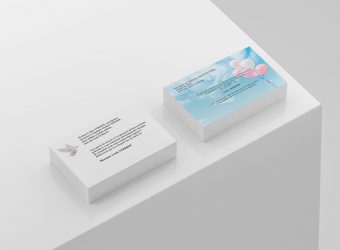 Carte de deuil, faire-part de décès, carte de remerciement